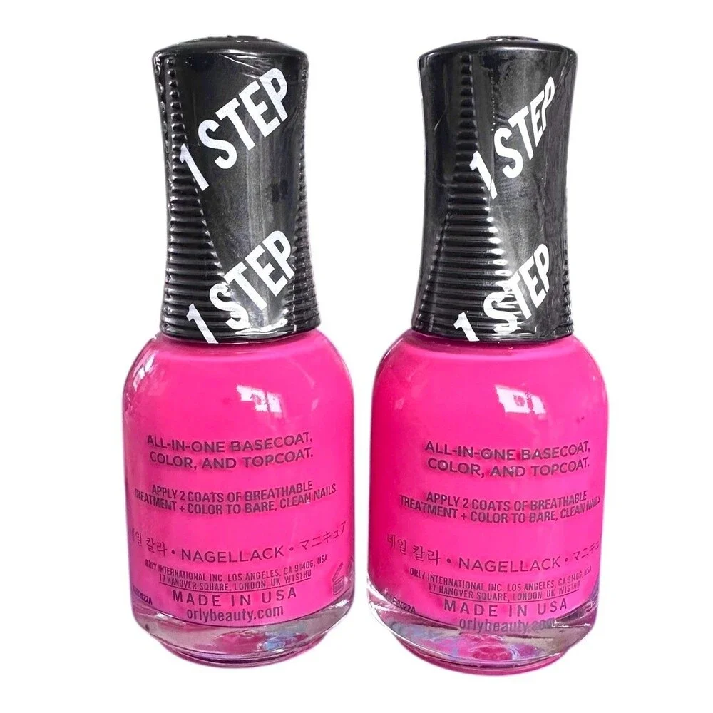 2Pack ORLY Breathable Nail Polish 1 Step Treatment + Color 20991 BERRY INTUITIVE - Picture 5 of 6